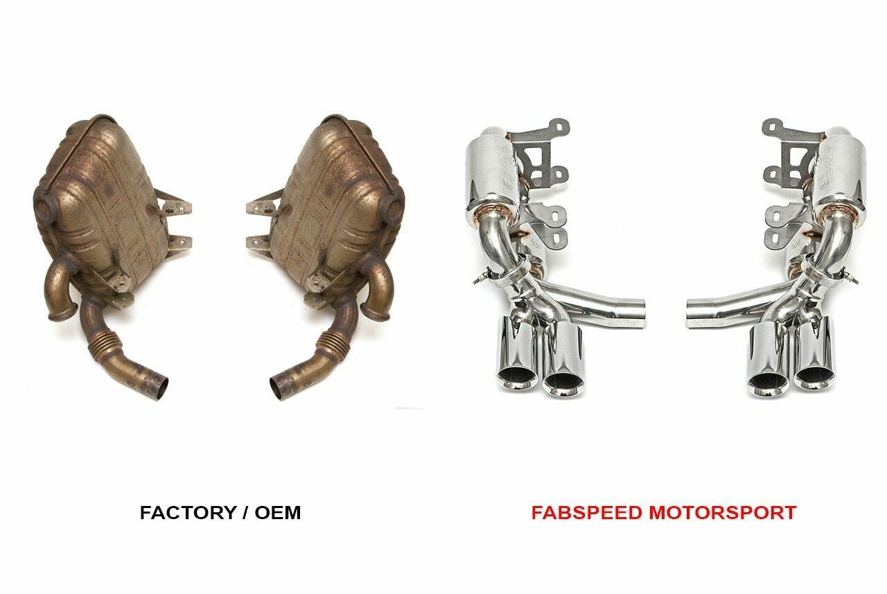 Fabspeed Porsche 996 Carrera Supercup Exhaust System (1999-2004) - Image 3