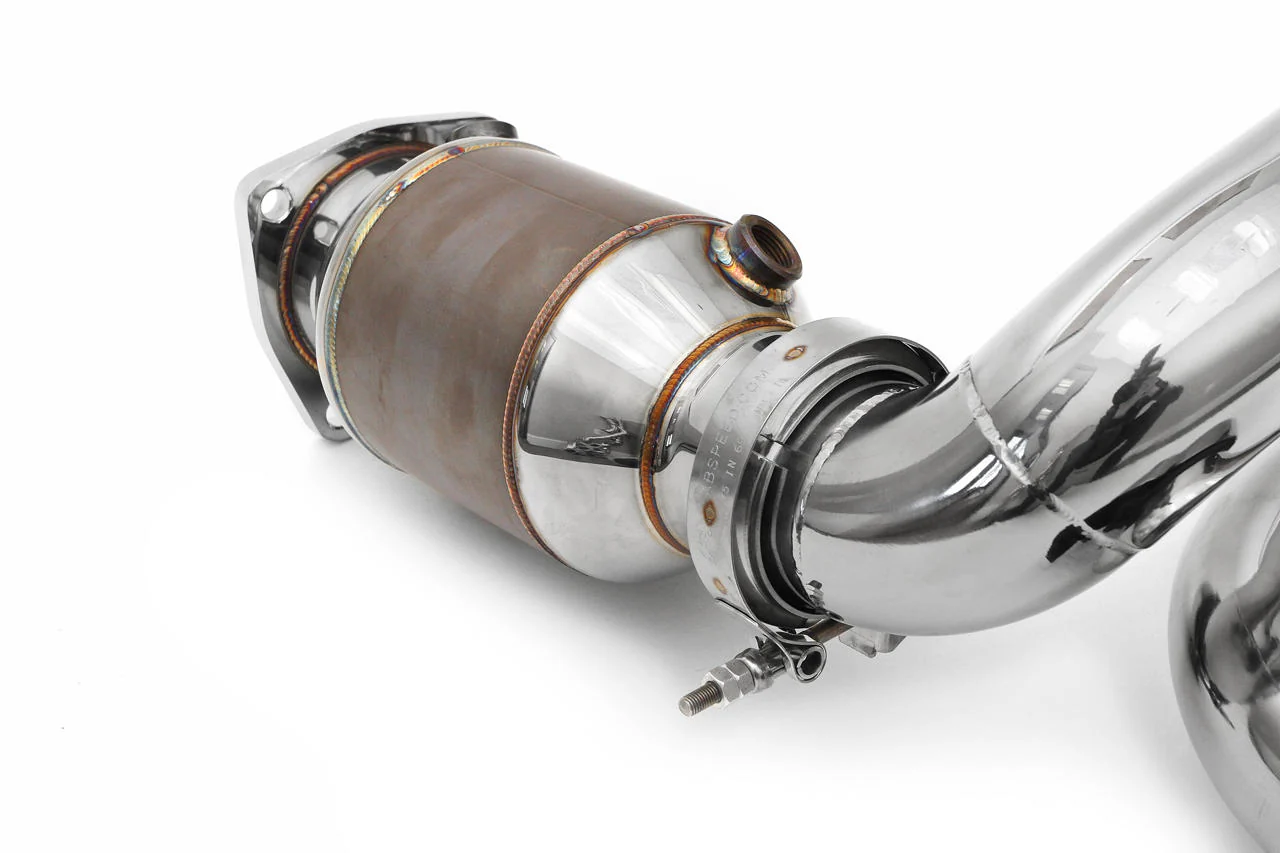 Fabspeed Porsche 996 GT2 70mm Supersport X- Pipe Exhaust System (2001-2005) - Image 3