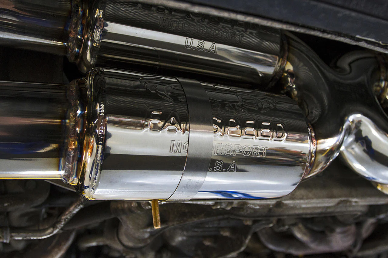 Fabspeed Porsche 996 GT2 70mm Supersport X- Pipe Exhaust System (2001-2005) - Image 5