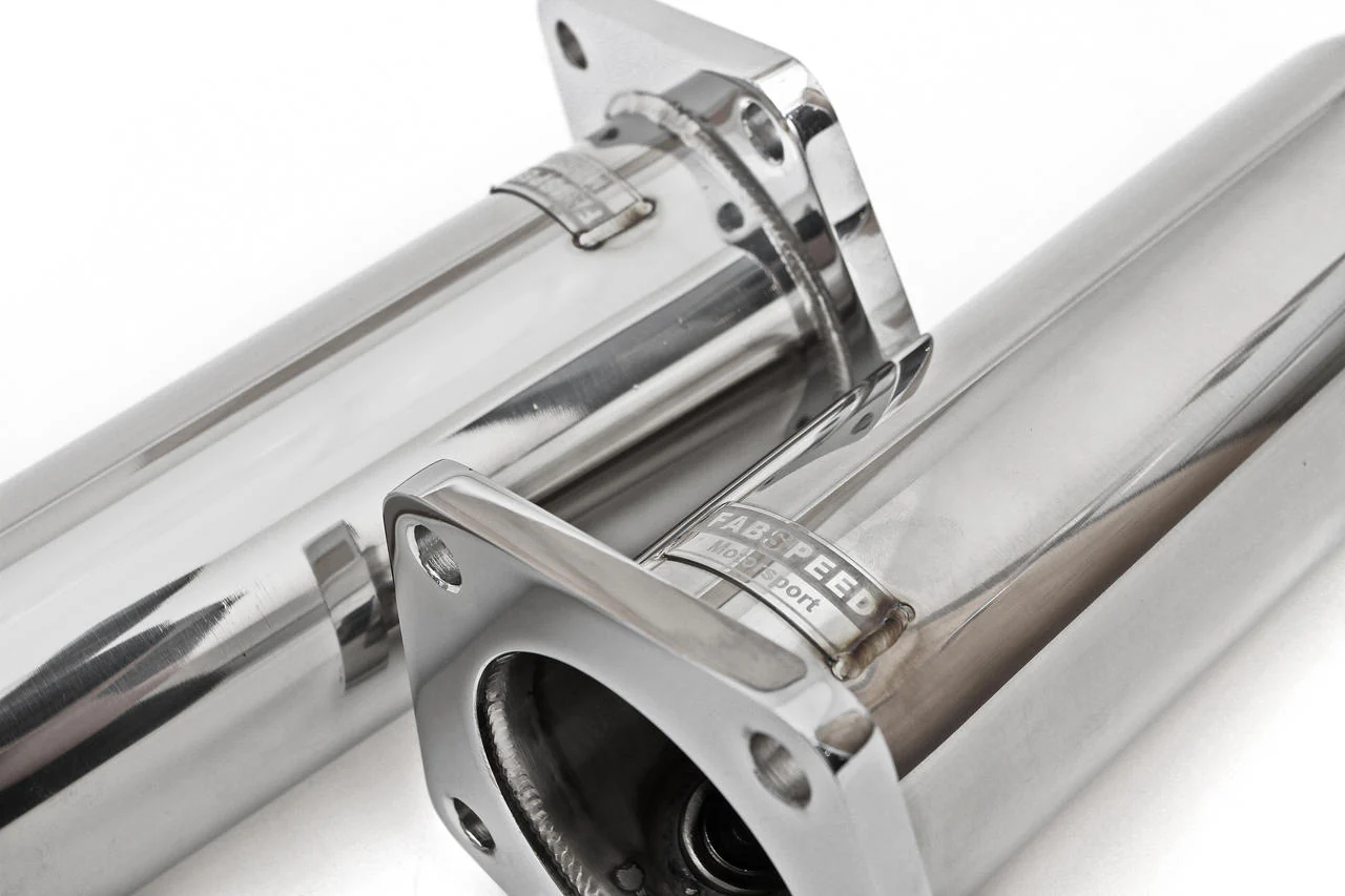 Fabspeed Porsche 996 Turbo link comp. Pipes (2000-2005) - Image 3