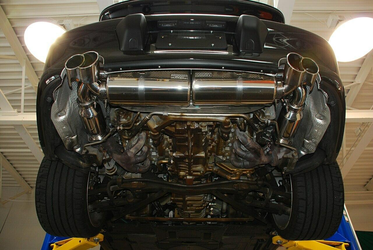 Fabspeed Porsche 996 Turbo Maxflo Performance Exhaust System (2000-2005) - Image 2