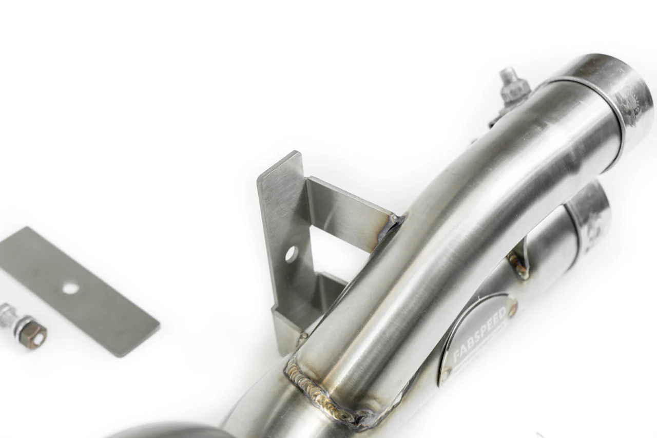 Fabspeed Porsche 997.2 GT3 / GT3 RS Center Muffler Bypass Pipe (2010-2011) - Image 4