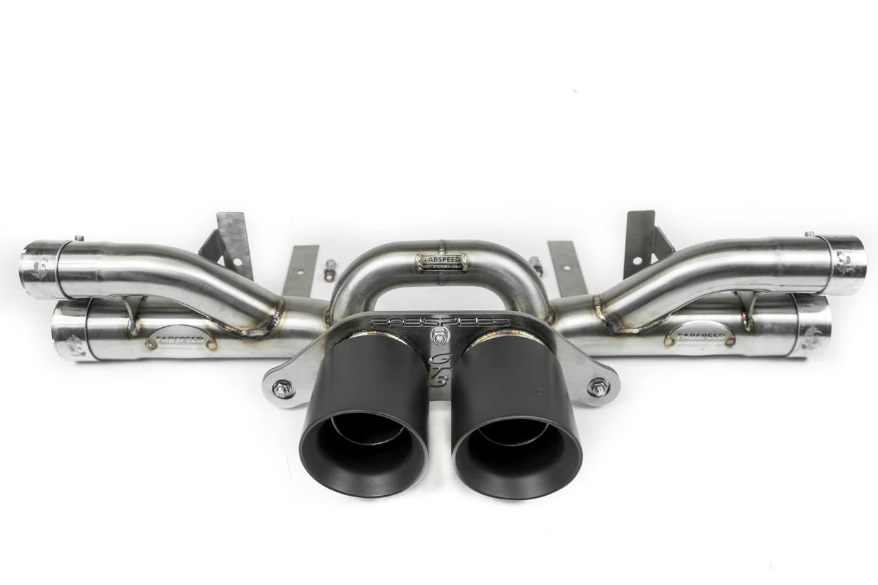 Fabspeed Porsche 997.2 GT3 / GT3 RS Center Muffler Bypass Pipe (2010-2011) - Image 5