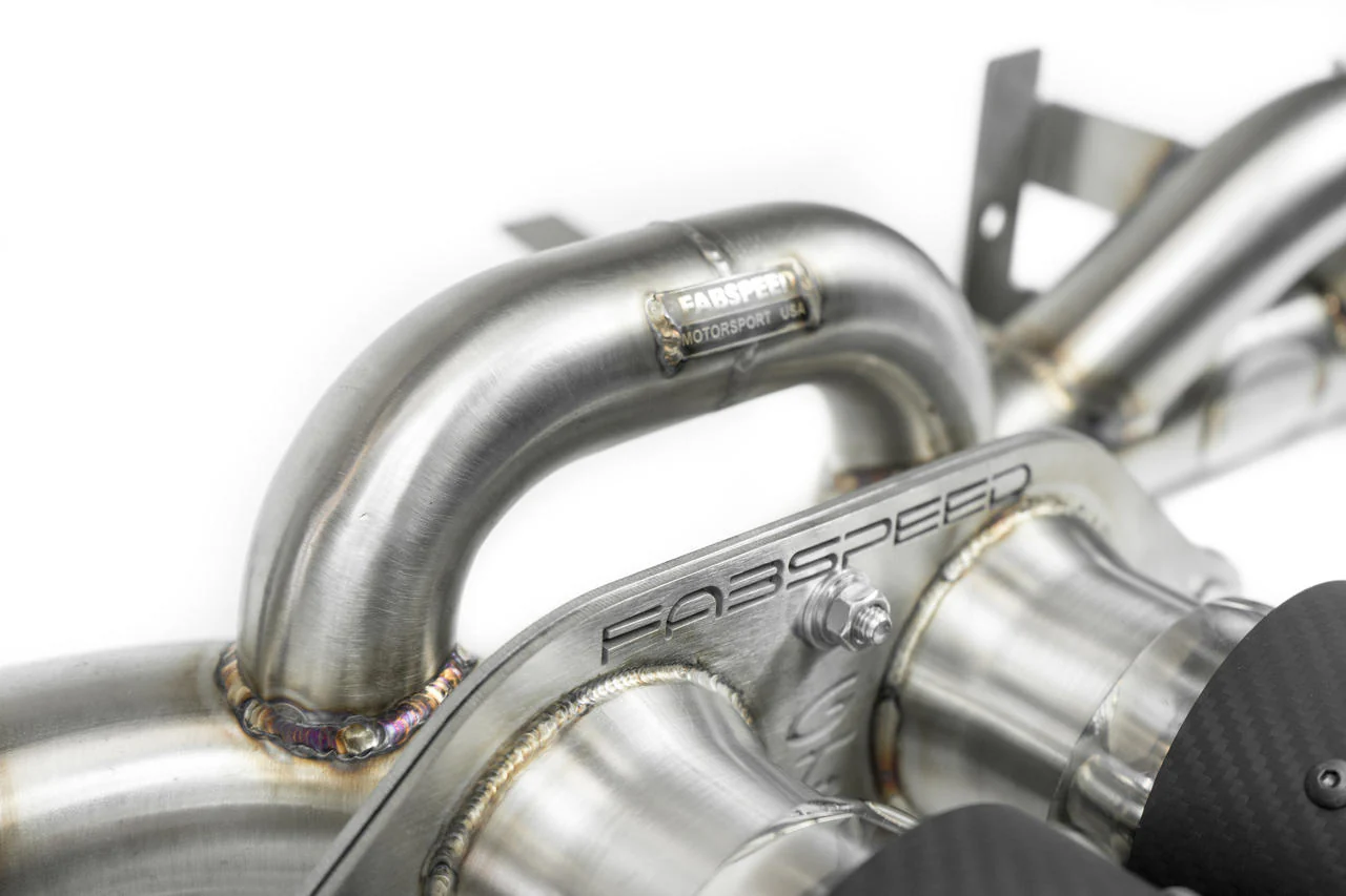 Fabspeed Porsche 997.2 GT3 / GT3 RS Center Muffler Bypass Pipe (2010-2011) - Image 7