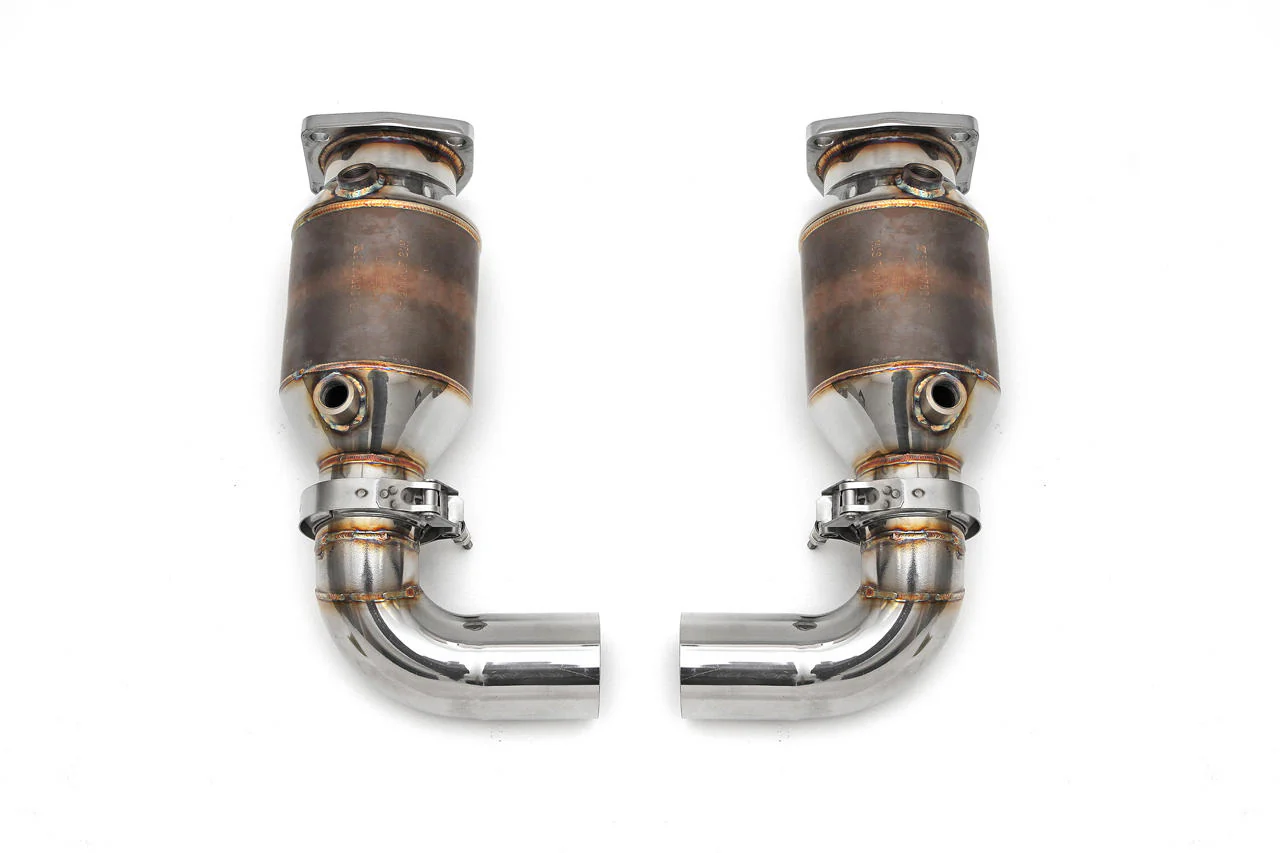 Fabspeed Porsche 997.2 Turbo / Turbo S Sport Catalytic Converters (2010-2012)
