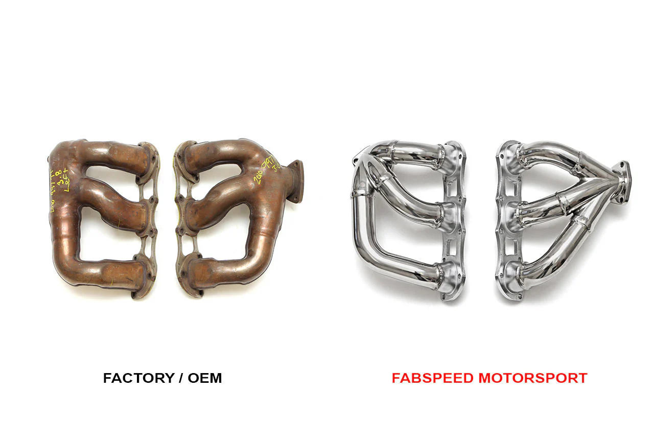 Fabspeed Porsche 997.2 Turbo / Turbo S Sport Headers (2010-2012) - Image 2