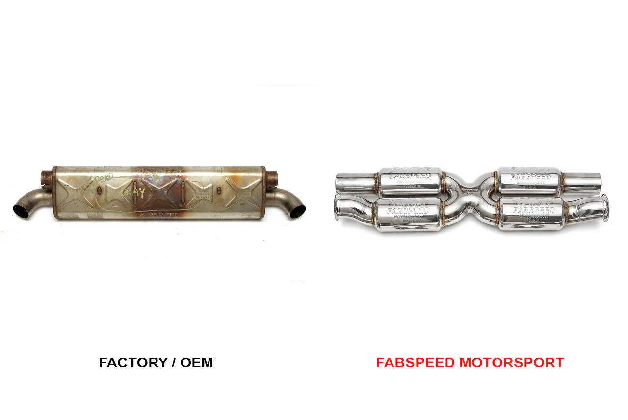 Fabspeed Porsche 997.2 Turbo / Turbo S Supersport X-Pipe (X-Pipe Only) (2010-2012) - Image 2