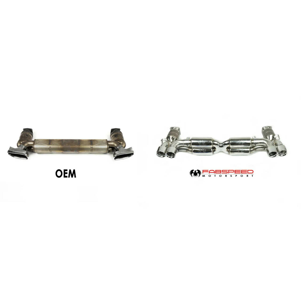 Fabspeed Porsche 997.2 Turbo / Turbo S Valvetronic Supersport X-Pipe Exhaust System (2010-2012) - Image 2