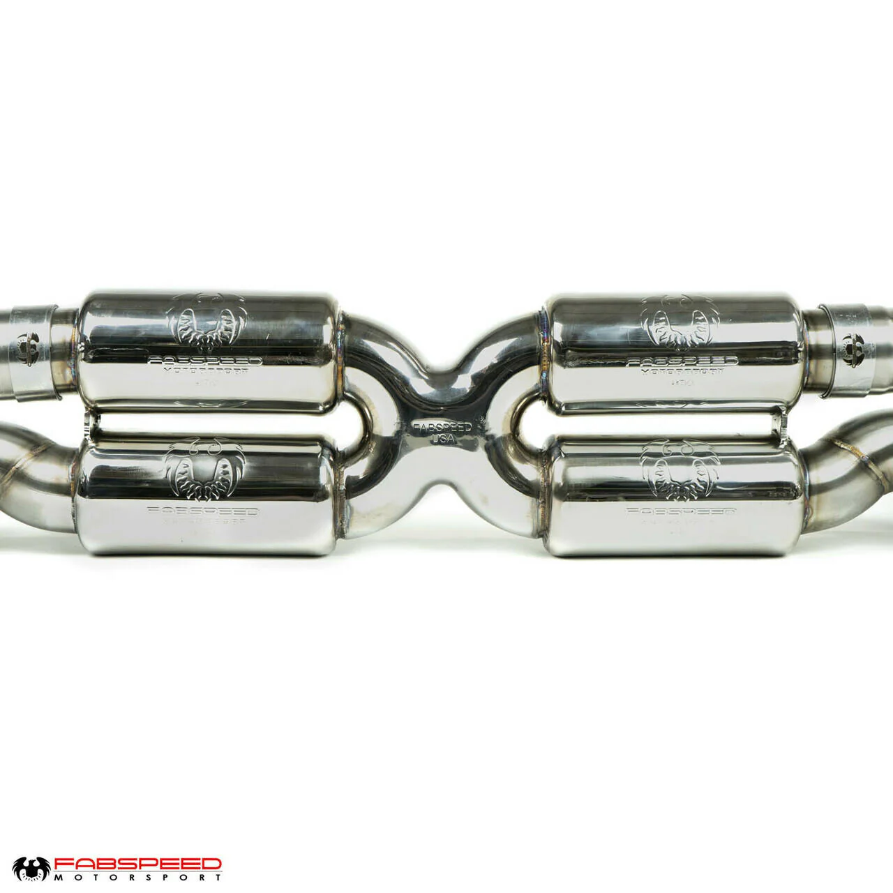 Fabspeed Porsche 997.2 Turbo / Turbo S Valvetronic Supersport X-Pipe Exhaust System (2010-2012) - Image 5