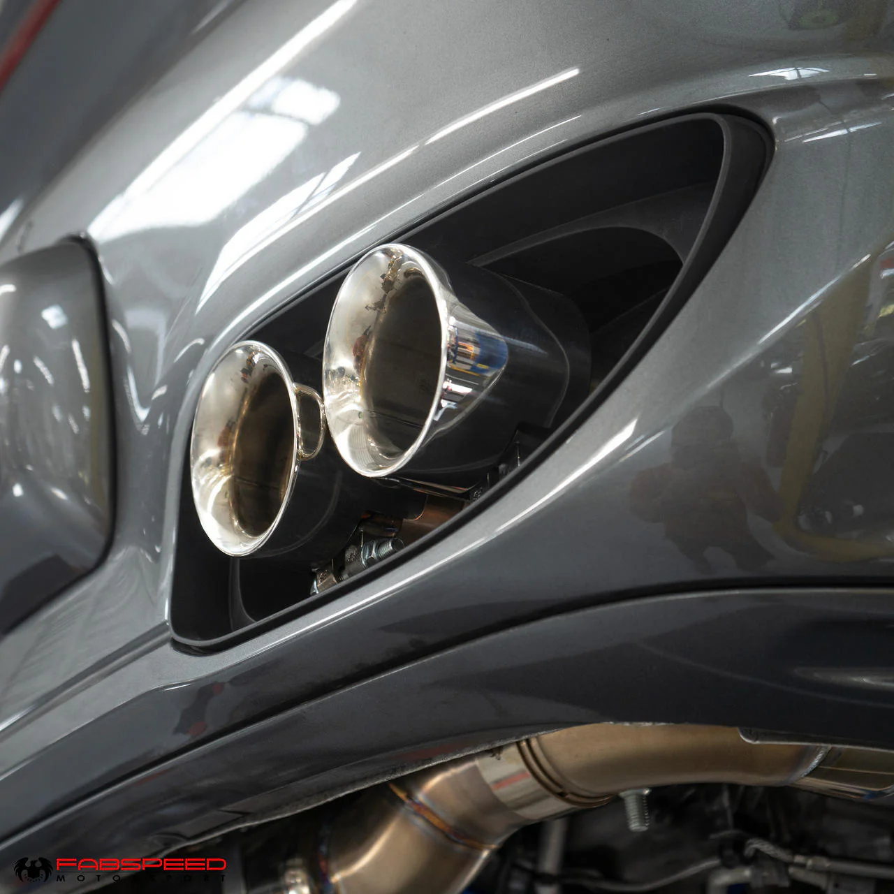 Fabspeed Porsche 997.2 Turbo / Turbo S Valvetronic Supersport X-Pipe Exhaust System (2010-2012) - Image 9