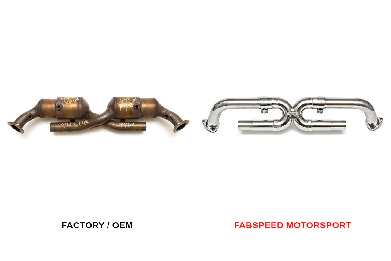 Fabspeed Porsche 997 Carrera Competition Link  X-Pipe - Image 2