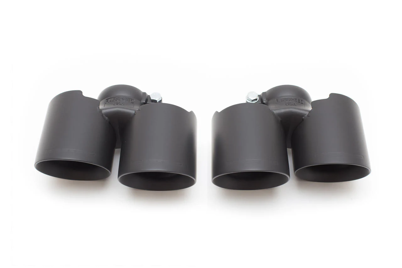 Fabspeed Porsche 997 Carrera Deluxe Quad-Style Tips (2005-2008) - Image 2