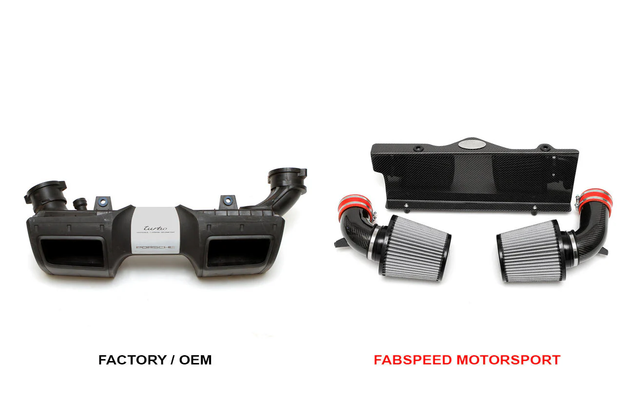 Fabspeed Porsche 997 Turbo Carbon Fiber Competition Air Intake - Image 2