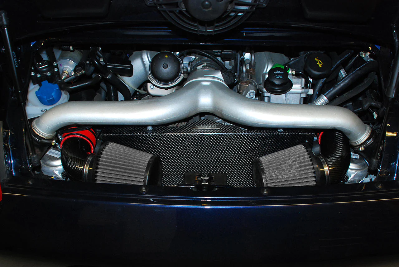 Fabspeed Porsche 997 Turbo Carbon Fiber Competition Air Intake - Image 3