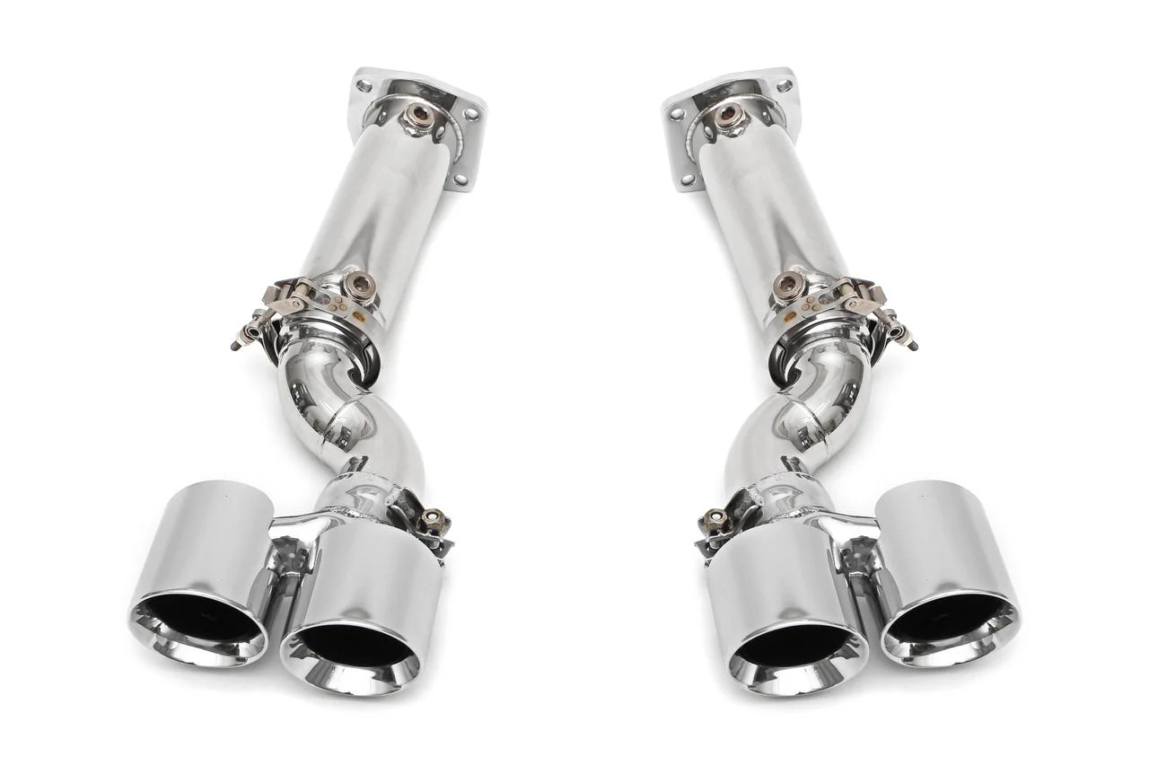 Fabspeed Porsche 997 Turbo Muffler Bypass Exhaust System (2006-2009) - Image 4