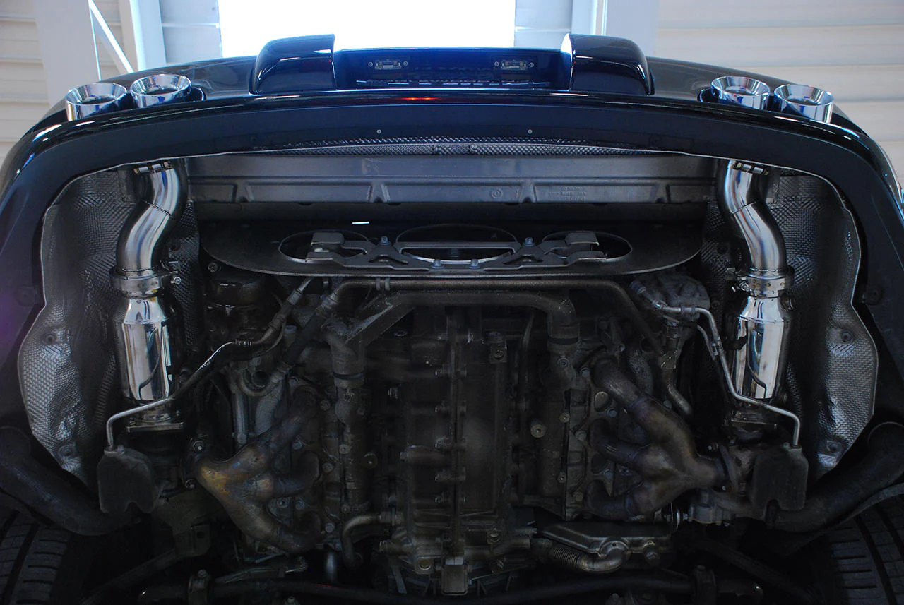 Fabspeed Porsche 997 Turbo Muffler Bypass Exhaust System (2006-2009) - Image 6