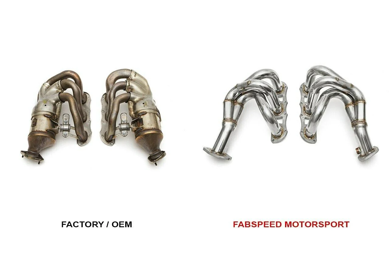 Fabspeed Porsche 981 Cayman GT4 Race Headers - Image 2