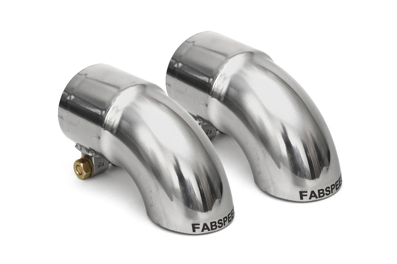 Fabspeed Porsche Competition Slip-On Turndown Tips (2.375" / 60.3 mm ID) - Fabspeed Exhausts Only - Image 3