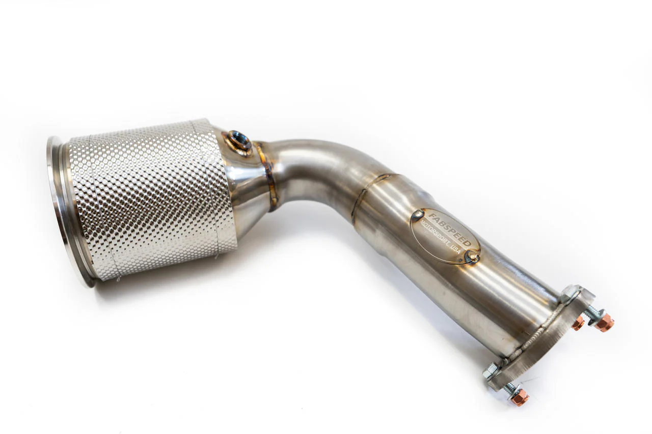 Fabspeed Porsche E3 Cayenne S 2.9L Turbo / Turbo S Primary Sport Catalytic Converters - Image 4