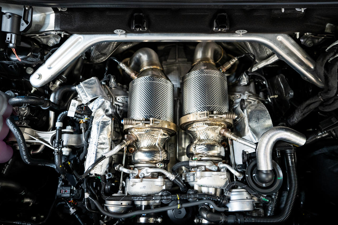 Fabspeed Porsche E3 Cayenne S 2.9L Turbo / Turbo S Primary Sport Catalytic Converters - Image 8