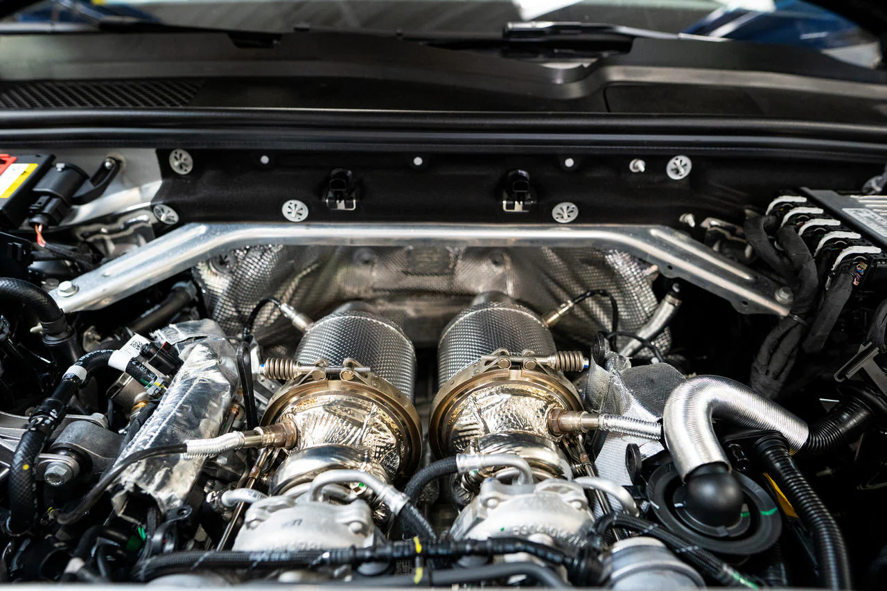 Fabspeed Porsche E3 Cayenne S 2.9L Turbo / Turbo S Primary Sport Catalytic Converters - Image 9