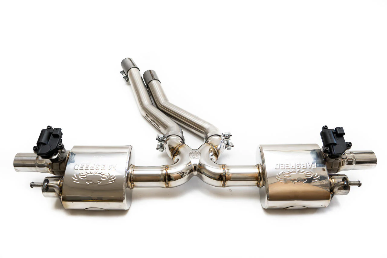 Fabspeed Porsche E3 Cayenne S 2.9L Turbo Valvetronic Exhaust System - Image 2