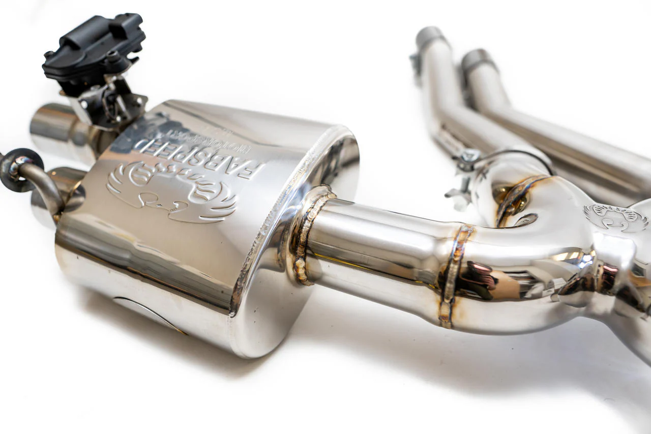 Fabspeed Porsche E3 Cayenne S 2.9L Turbo Valvetronic Exhaust System - Image 3