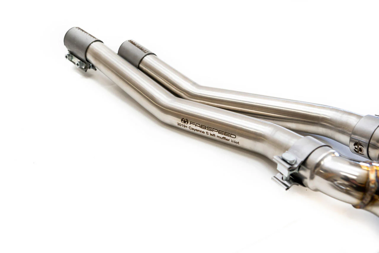 Fabspeed Porsche E3 Cayenne S 2.9L Turbo Valvetronic Exhaust System - Image 4