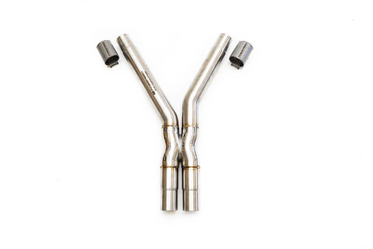 Fabspeed Porsche E3 Cayenne S 2.9L Turbo Valvetronic Exhaust System - Image 6