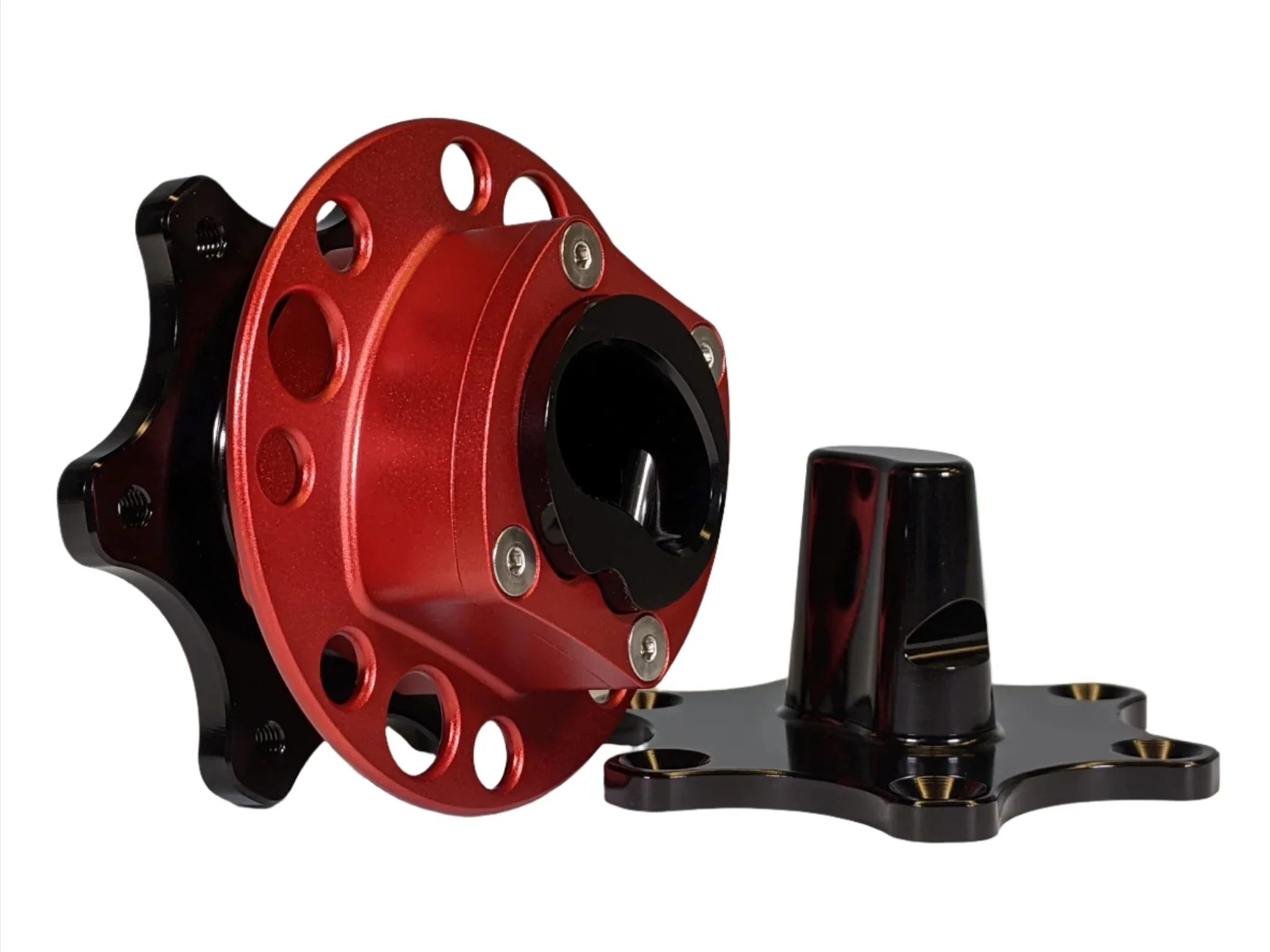 Quick Release Steering Hub- Red - Image 2