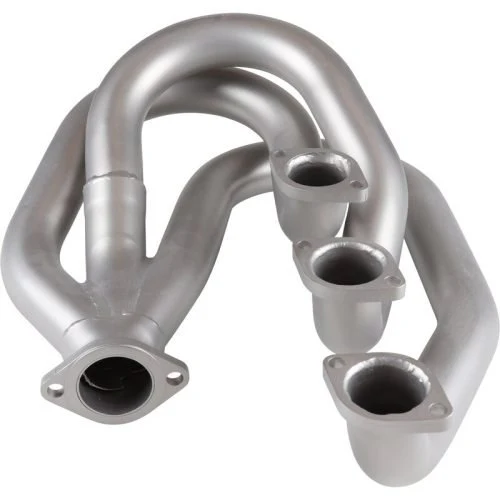 RACING HEAT EXCHANGER W/O HEATING FUNCTION, LEFT, 45MM OD, STAINLESS STEEL - Image 2