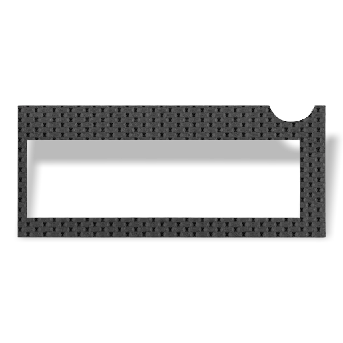 914Rubber Radio Plate for Porsche 914 (1970-76) - Image 2