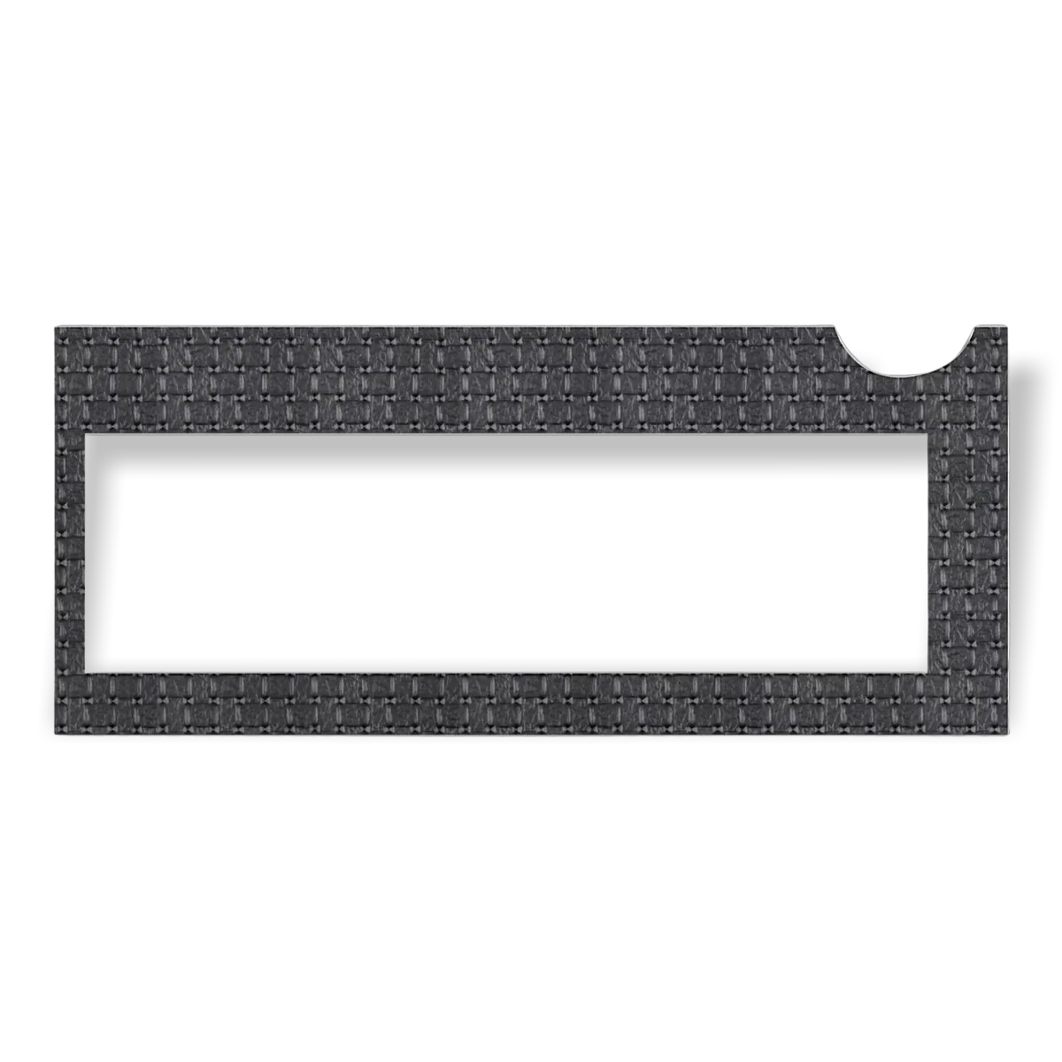914Rubber Radio Plate for Porsche 914 (1970-76) - Image 3