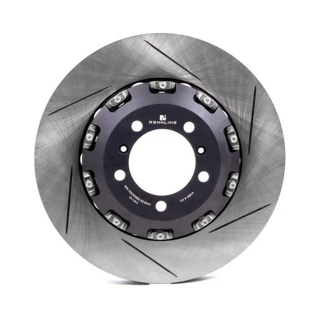 Rennline 380X34MM Floating Front Rotor for Porsche 981 Cayman GT4 - Image 3