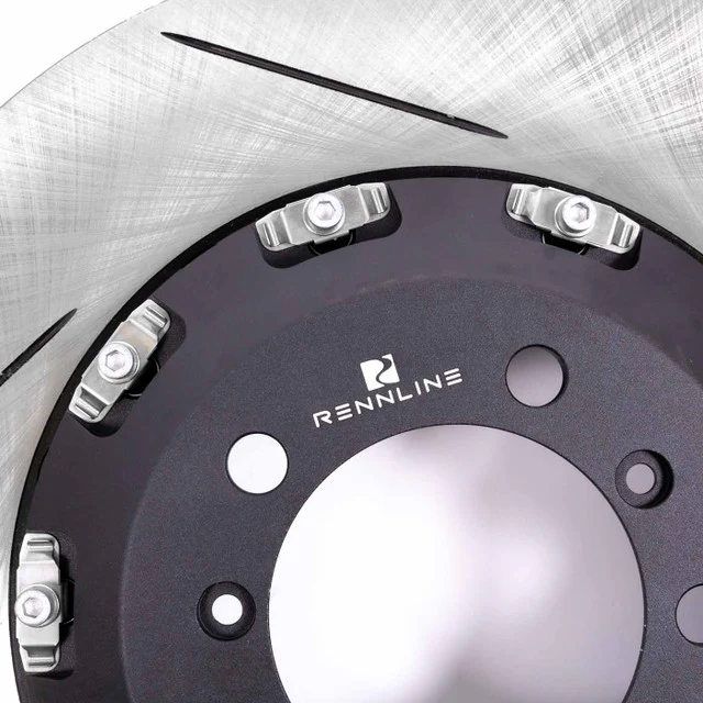 Rennline 380X34MM Floating Front Rotor for Porsche 981 Cayman GT4 - Image 5