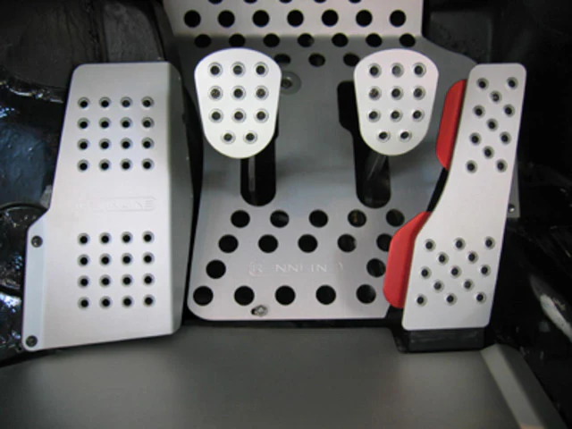 Rennline 4 Piece Pedal Set Perforated for Porsche 911, 912, 930 Coupe