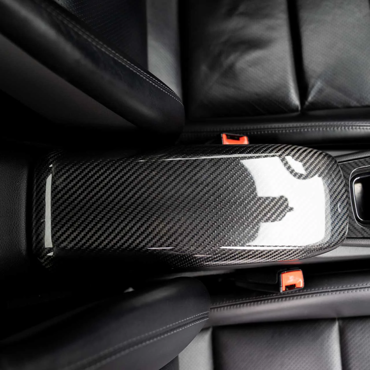 Rennline 991.2/718 Carbon Fiber Arm Rest - Image 5
