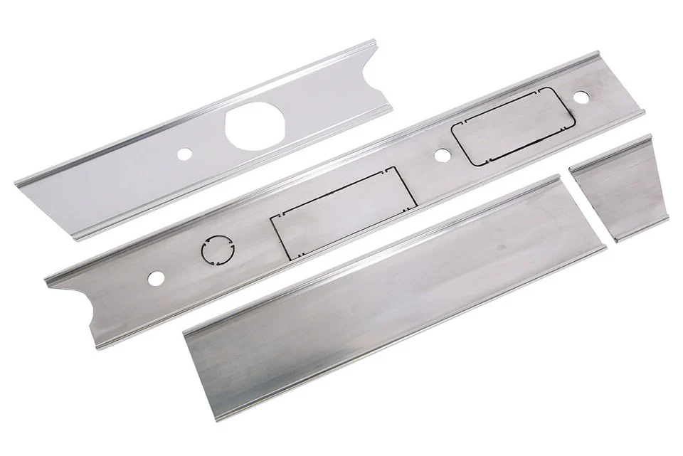 Rennline Aluminum Dash Fascia Trim Set for Porsche 911 LHD (1966-68) - Image 2