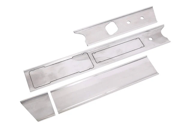 Rennline Aluminum Dash Fascia Set for Porsche 911 RHD (1969-73) - Image 2