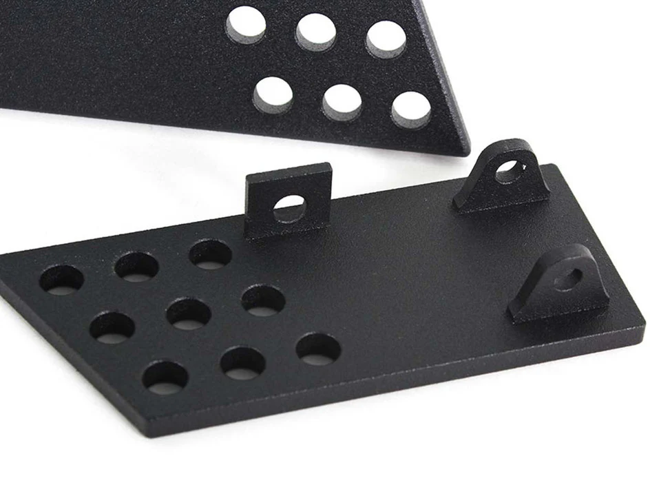 Rennline Aluminum Interior Door Handle Set Perforated for Porsche 911 (1974-94) - Image 4