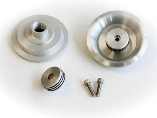 Rennline Aluminum Lock/Knob Set for Porsche 911 and 928 - Image 2