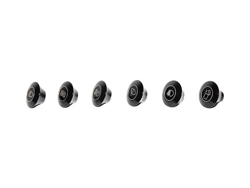 Rennline Billet Dash Knobs - Glove Box Door - for Porsche 911, 912, and 914 (1967-89) - Image 5