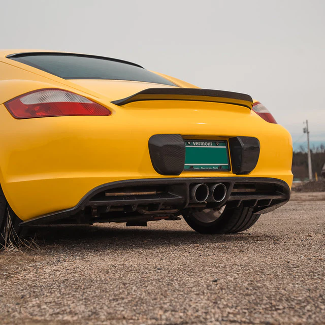 Rennline Carbon Fiber Bumperettes for Porsche 987.1 Cayman/Boxster - Image 5