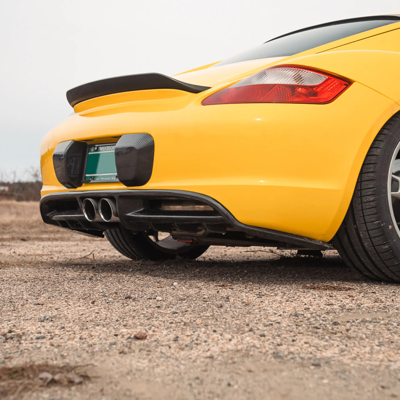 Rennline Carbon Fiber Bumperettes for Porsche 987.1 Cayman/Boxster - Image 6