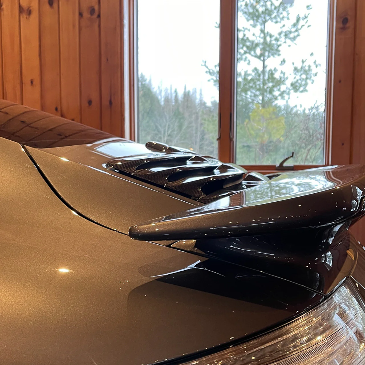 Rennline Carbon Fiber Decklid Louvers for Porsche 991.1 Turbo - Image 8