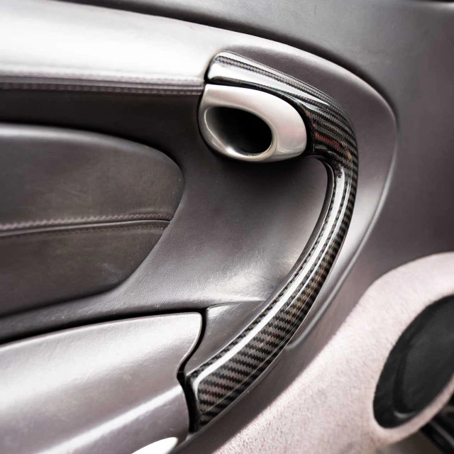 Rennline Carbon Fiber Door Pull Handle for Porsche 911 (996) - Image 5