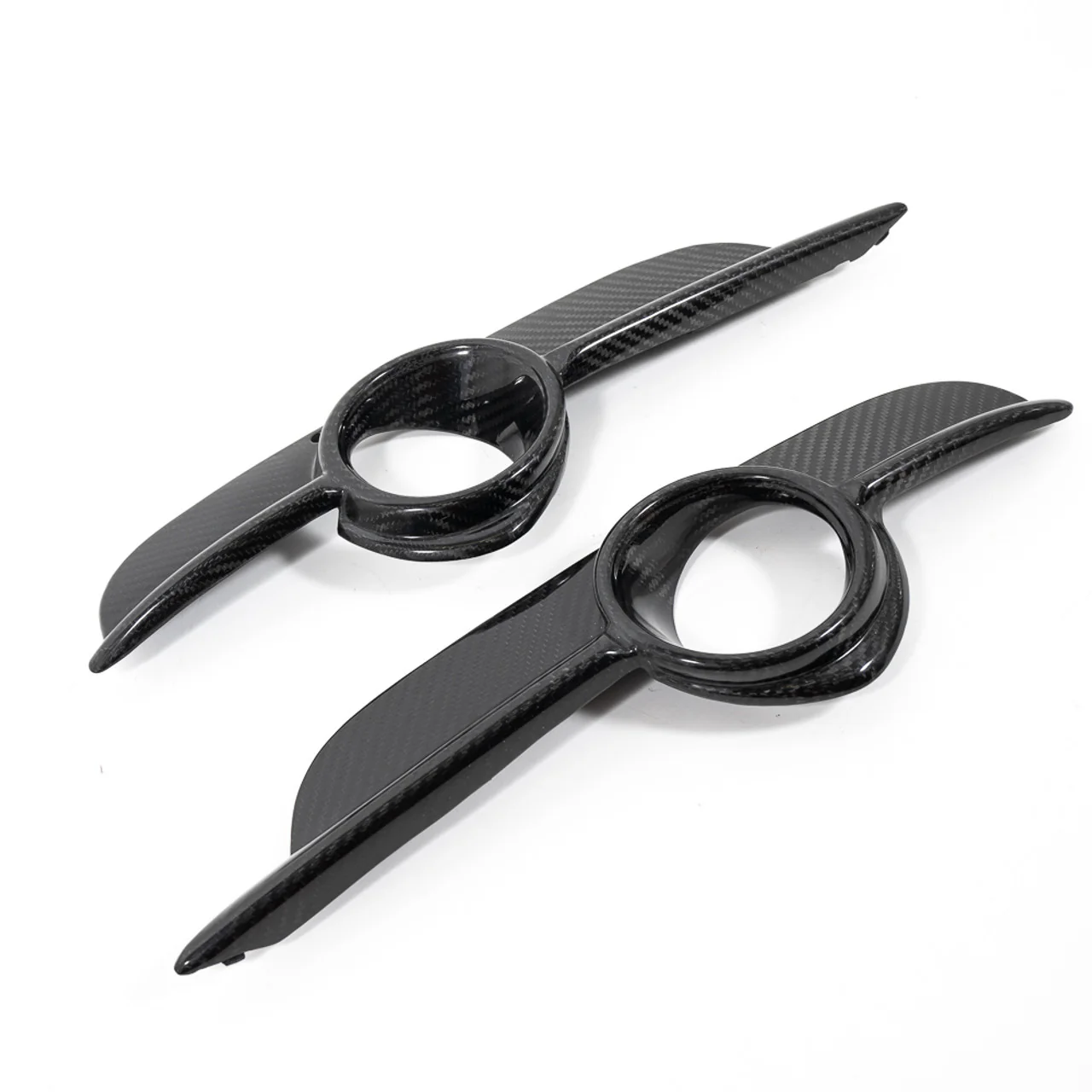 Rennline Carbon Fiber Fog Light Bezels For Porsche 987.1 Cayman - Image 2
