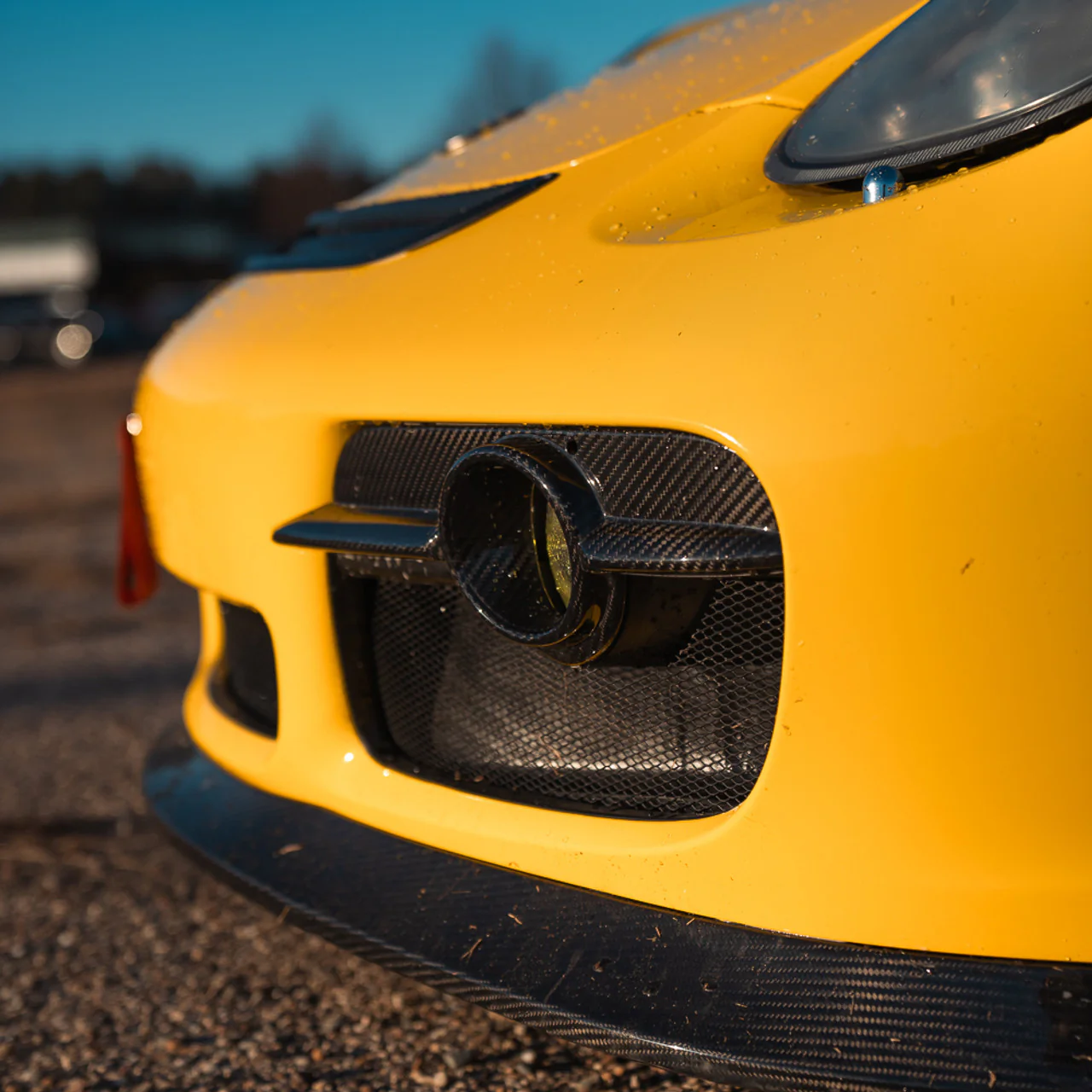Rennline Carbon Fiber Fog Light Bezels For Porsche 987.1 Cayman - Image 7