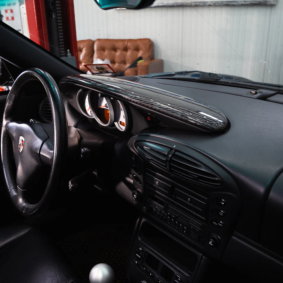 Rennline Carbon Fiber Gauge Cluster Trim - 986 Boxster - Image 4