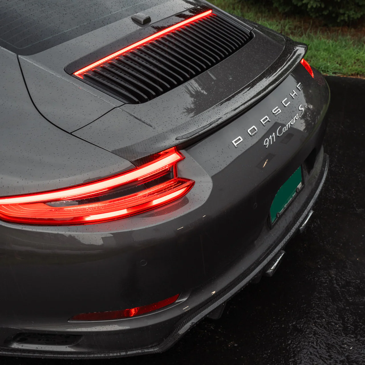 Rennline Carbon Fiber Mini Decklid Spoiler - 991.2 - Image 5